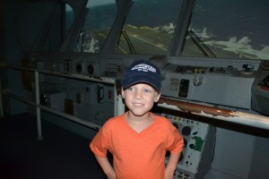 Even the Navy is represented at the Museum.